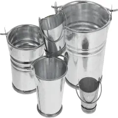 5pcs Miniature Water Bucket