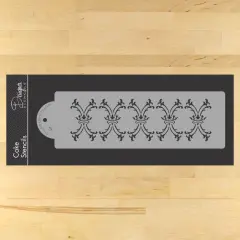 Royal Damask Cake Stencil Tier #2 | C709 by Designer Stencils | Cake Decorating Tools |