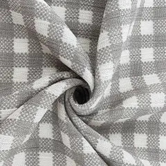 1 Yard Rayon Crinkle Apparel Fabric, Dark Cement, 50/52" Wide