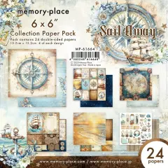 Memory Place Collection Pack 6"X6"-Sail Away