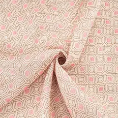 1 Yard Lightweight Soft Slub Fabric Orange Rayon Nylon Blend For Clothing 57/58 Inches Width