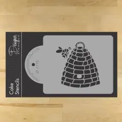Bee Skep Cake Stencil | C775 by Designer Stencils | Cake Decorating Tools |