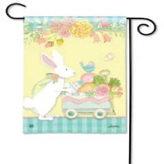 Easter Delivery Garden Flag 2 Sided