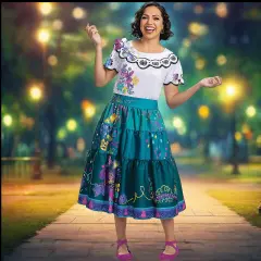 Eye Catching Women&rsquo;s Deluxe Disney&rsquo;s Encanto Mirabel Madrigal Costume