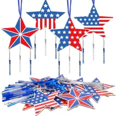 12 Pack Star Wind Chime Kit for Kids