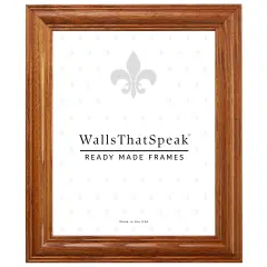 Wiltshire 440 1.25", Mission Oak Picture Frame by wallsthatspeak
