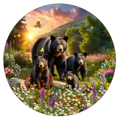 Sunsout Family Walk 500 pc Jigsaw Puzzle 71932