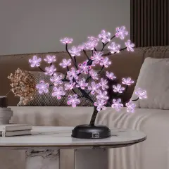 18-inch Crystal Flower LED Bonsai Tree