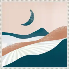 Peaceful Landscape II by Arctic Frame Framed Canvas Wall Art