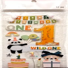 Recollections First Birthday Dimensional Stickers