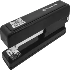 Stapler, Built in USA, Built-in Staple Remover, Staples 2 to 25 Sheets, includes Box of 1,250 "Powerhouse" Standard 26/6 Staples, for Home, School or Office, Black