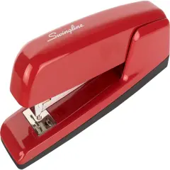 Stapler, 30 Sheet Capacity, 747 Business Stapler, Jam Free, Metal, Rio Red (74736)