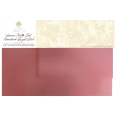 Luxury Matte Foil Cardstock Pink