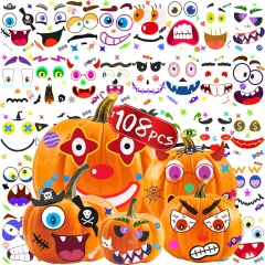 108 Pack Pumpkin Decorating Kit