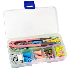 New Basic Knitting Tools Accessories Supplies with Case Knit Kit Lots