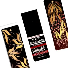 Deep Black Bookmark Sketchpads - 2 Pack