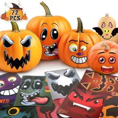 72 PCS Halloween Crafts Kit