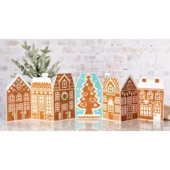 HerrschnersGingerbread Delight Mantel Sitter Plastic Canvas Kit Multi