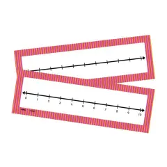 0-10 Student Number Lines, Set of 10