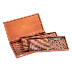 Derwent Lightfast Colored Pencils - Wood Box Set of 100