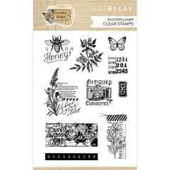 PhotoPlay Photopolymer Clear Stamps-Elements, Everyday Junque