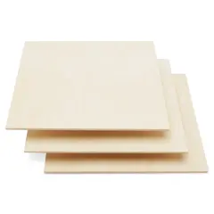 Baltic Birch Plywood, 6 x 6 Inch, B/BB Grade Sheets, 1/4 or 1/8 Inch Thick| Woodpeckers