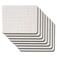 Rectangular Adhesive Graph Replacement Sheets, Pack of 8