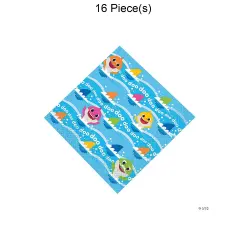 Baby Shark Party Luncheon Napkins - 16 Pc.