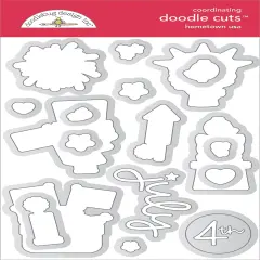 Doodlebug Doodle Cuts Dies-Hometown USA