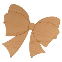 Christmas Wood Bow Cutout, From 6"- 18", Craft/Decor | Woodpeckers