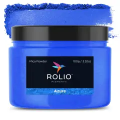 Rolio - 1 Jar Mica Powder (Azure) - 100g