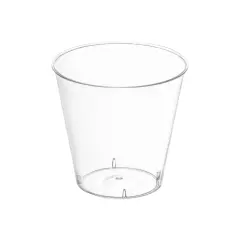 Crystal Clear Plastic Disposable Party Cups - 9 oz. (500 Cups)