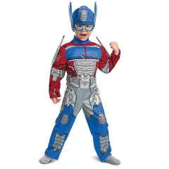 Optimus Eg Toddlr Muscle Costume