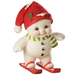 Skiing Snowman 4.5"