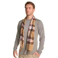 Swan Plaid Scarves Assorted