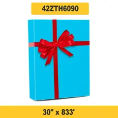 Generous Length Solid Wrap 30" x 833' 60 lbs for Complete Coverage