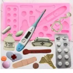 Large Nurse Silicone Mold