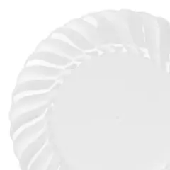 Clear Flair Plastic Pastry Plates - 6" (180 Plates)