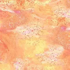 Orange Surge Torrents 44"/45" Fabric Per Yard