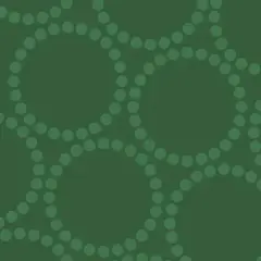 Green Pine Pearl Bracelet Cotton Wideback Fabric Per Yard