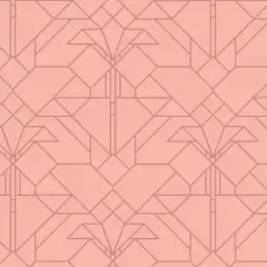 Pink Desert April Showers & Coonley Tulip Cotton Wideback Fabric per yard