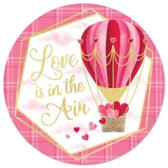 12" Metal Sign: Love Is In The Air