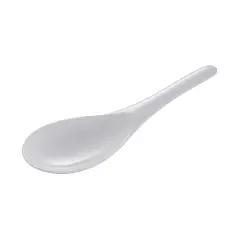 Hutzler 8-Inch BPA-Free Melamine Rice Paddle / Wok Spoon White