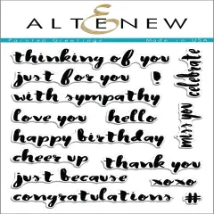 Painted Greetings Stamp Set