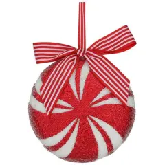 5.5" Peppermint Ornament