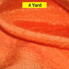 Shantung Satin Fabric Satin Dupioni Silk for Apparel and Garments 60" wide Orange