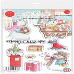 Craft Consortium Stamp Set-Christmas Post, Christmas Market