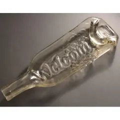 16&rdquo; x 6" x 2.5" Pineapple Welcome Wine Bottle Glass Fusing Kiln Mold