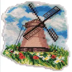 WindmillCounted cross stitch kit 8078A