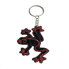 Set for making a brooch-keychain Crystal Art Frog BP-374C